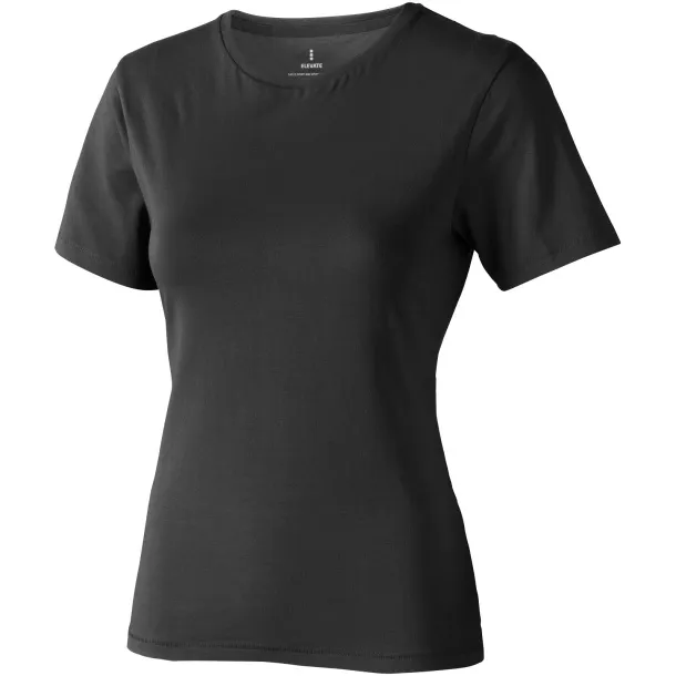 Nanaimo ženska majica kratkih rukava, 160 g/m² - Elevate Life Antracit