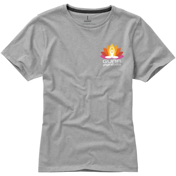 Nanaimo short sleeve women's T-shirt - Elevate Life Grey Melange