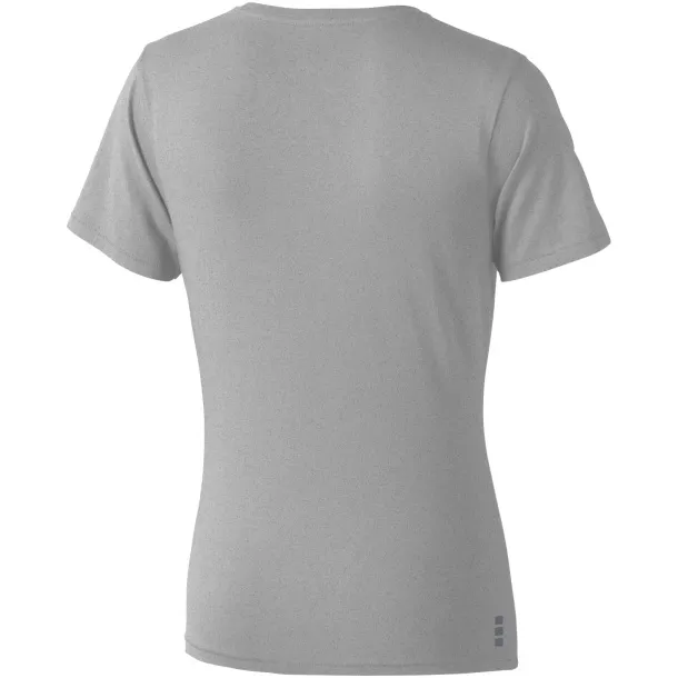 Nanaimo short sleeve women's T-shirt - Elevate Life Grey Melange