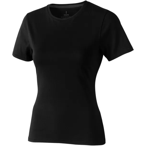 Nanaimo short sleeve women's T-shirt - Elevate Life Crna