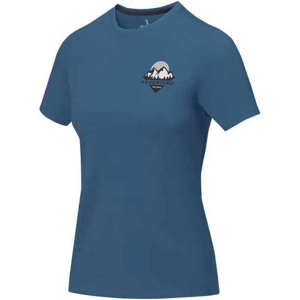 Nanaimo short sleeve women's T-shirt - Elevate Life Tech blue