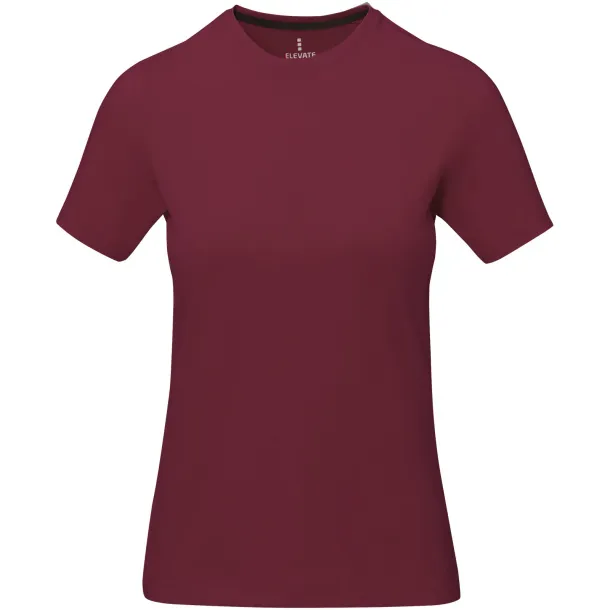 Nanaimo short sleeve women's T-shirt - Elevate Life Burgundy