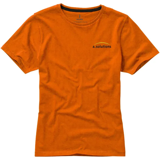 Nanaimo short sleeve women's T-shirt - Elevate Life Orange