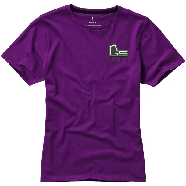 Nanaimo short sleeve women's T-shirt - Elevate Life Plum