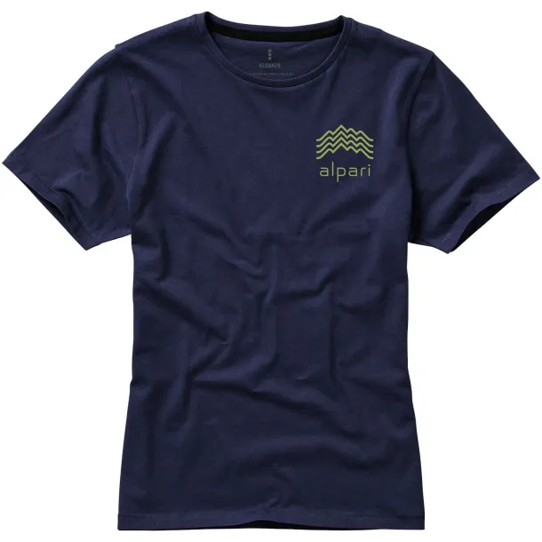 Nanaimo short sleeve women's T-shirt - Elevate Life Navy Blue