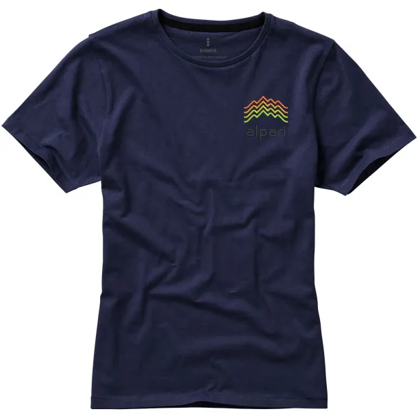 Nanaimo short sleeve women's T-shirt - Elevate Life Navy Blue