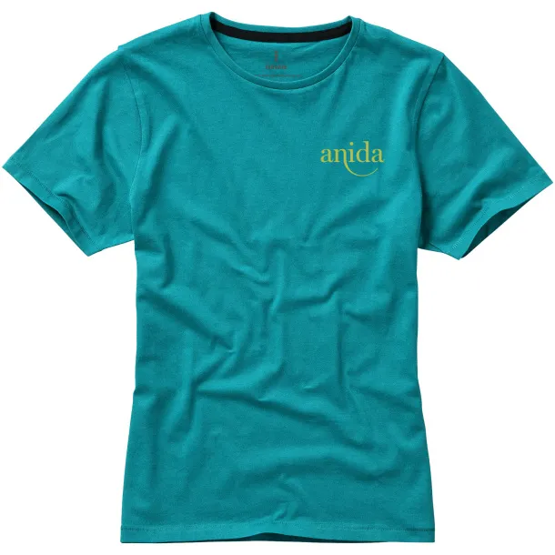 Nanaimo short sleeve women's T-shirt - Elevate Life Aqua