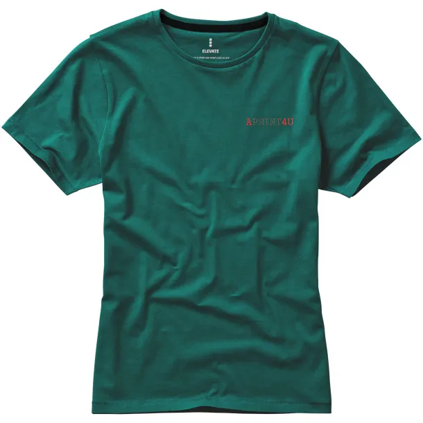 Nanaimo short sleeve women's T-shirt - Elevate Life Šumski zelena