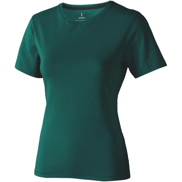 Nanaimo short sleeve women's T-shirt - Elevate Life Šumski zelena