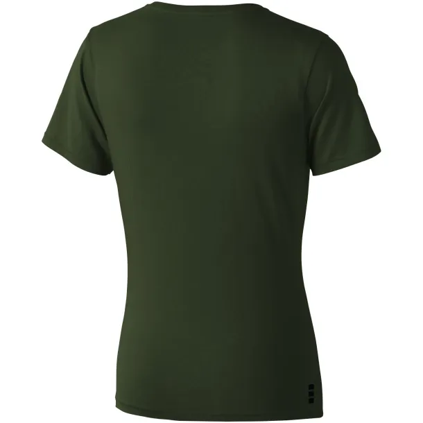 Nanaimo short sleeve women's T-shirt - Elevate Life Army green