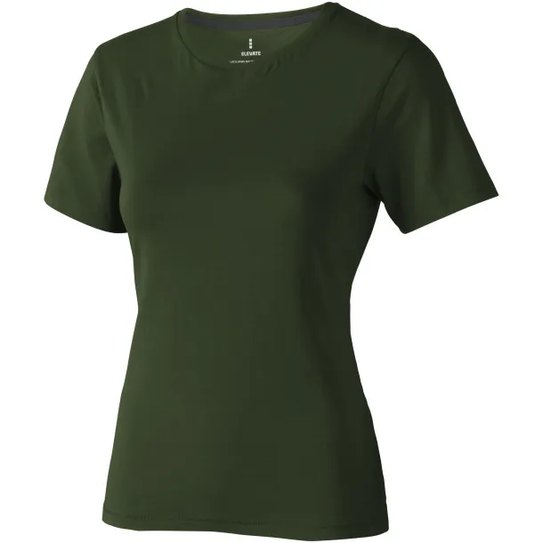 Nanaimo short sleeve women's T-shirt - Elevate Life Army green