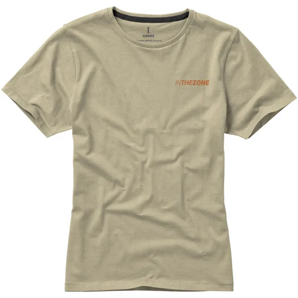 Nanaimo short sleeve women's T-shirt - Elevate Life Khaki