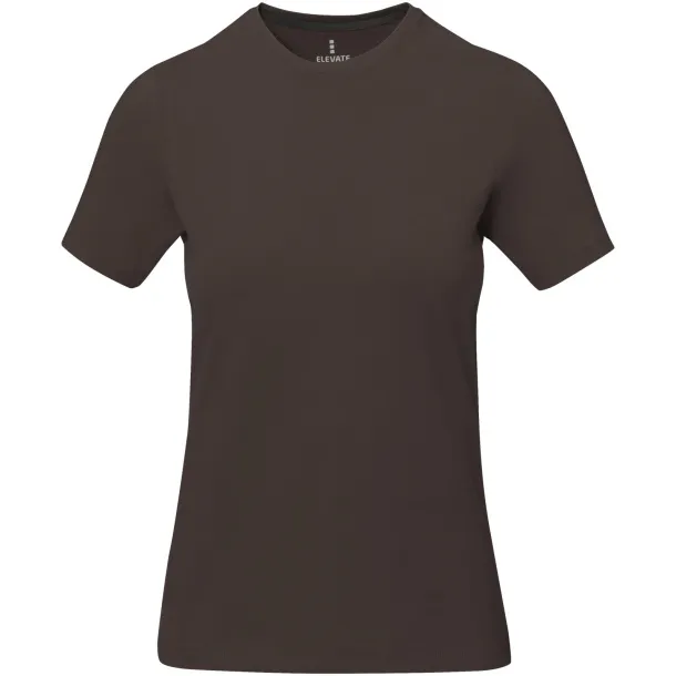 Nanaimo short sleeve women's T-shirt - Elevate Life Chocolate brown