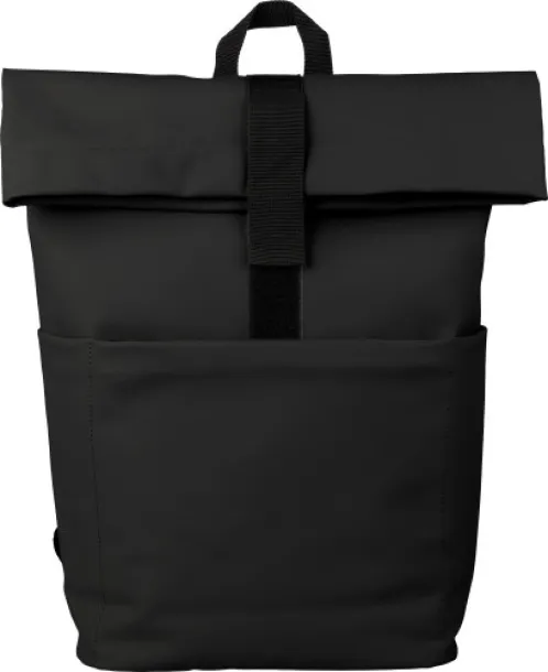SENTA PU kožni ruksak, 15" Crna