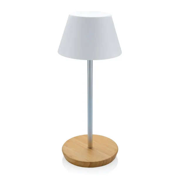  Pure Glow RCS usb-rechargeable recycled plastic table lamp - XD Collection White 