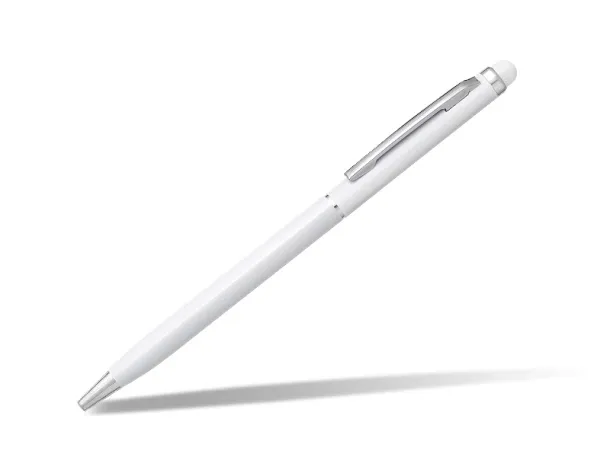 ALBERGO metal ball pen White