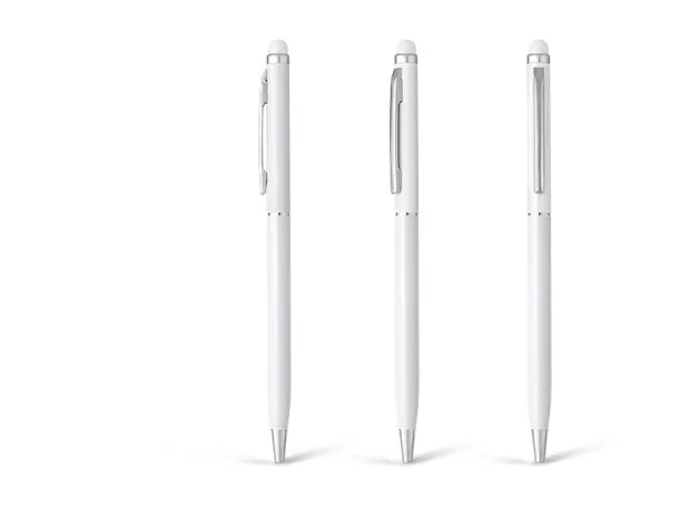 ALBERGO metal ball pen White