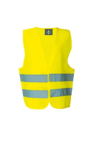  SAFETY VEST FOR KIDS \"AARHUS\" - Korntex Yellow