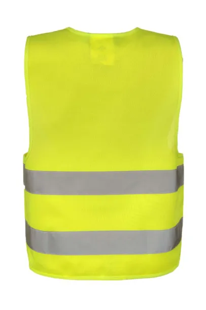  SAFETY VEST FOR KIDS \"AARHUS\" - Korntex Yellow