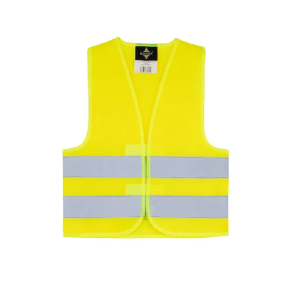  SAFETY VEST FOR KIDS \"AARHUS\" - Korntex Yellow