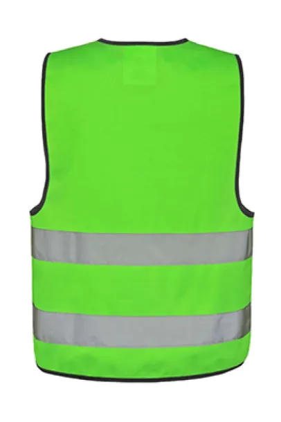  SAFETY VEST FOR KIDS \"AARHUS\" - Korntex Neon Green