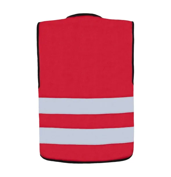  SAFETY VEST FOR KIDS \"AARHUS\" - Korntex Red