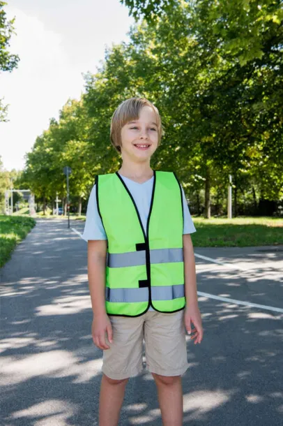  SAFETY VEST FOR KIDS \"AARHUS\" - Korntex White