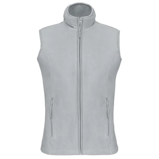 MELODIE LADIES' MICRO FLEECE GILET - Kariban Snow Grey