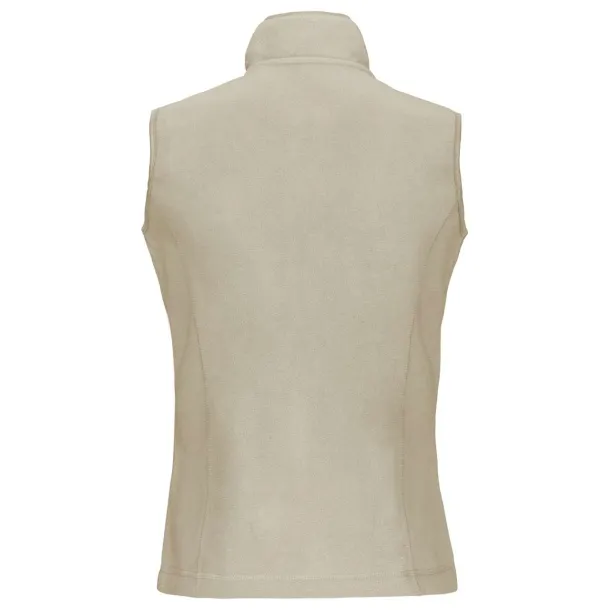 MELODIE LADIES' MICRO FLEECE GILET - Kariban Beige