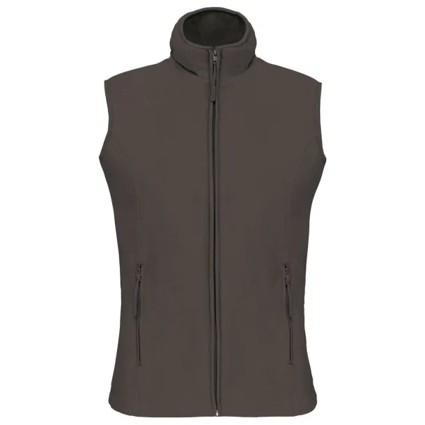 MELODIE LADIES' MICRO FLEECE GILET - Kariban Khaki