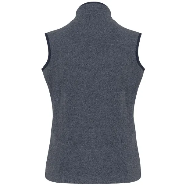 MELODIE LADIES' MICRO FLEECE GILET - Kariban French Navy Heather