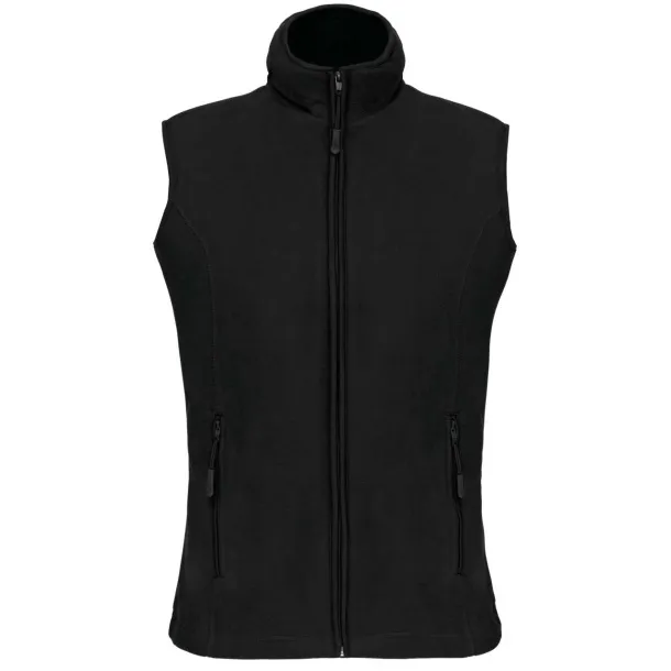 MELODIE LADIES' MICRO FLEECE GILET - Kariban Black