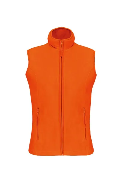 MELODIE LADIES' MICRO FLEECE GILET - Kariban Orange