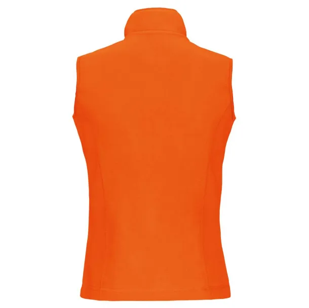 MELODIE LADIES' MICRO FLEECE GILET - Kariban Orange