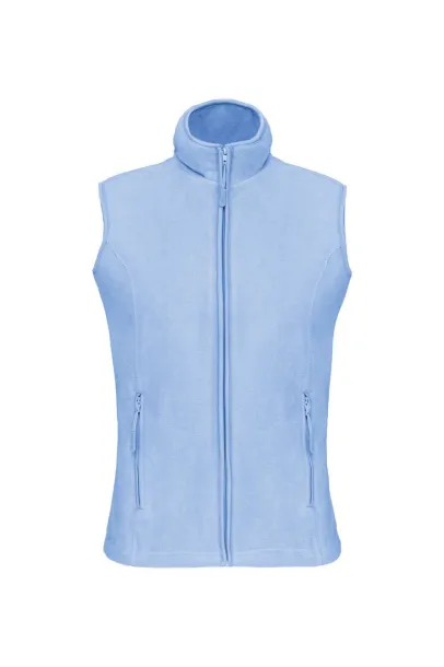 MELODIE LADIES' MICRO FLEECE GILET - Kariban Sky blue