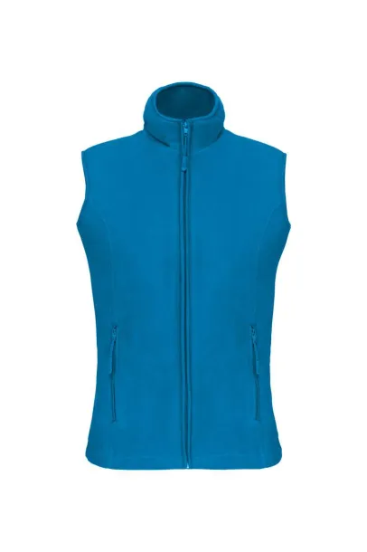 MELODIE LADIES' MICRO FLEECE GILET - Kariban Tropical Blue