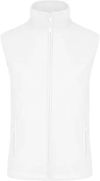 MELODIE LADIES' MICRO FLEECE GILET - Kariban White