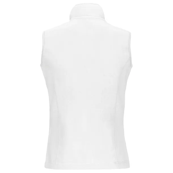 MELODIE LADIES' MICRO FLEECE GILET - Kariban White