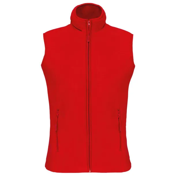 MELODIE LADIES' MICRO FLEECE GILET - Kariban Red