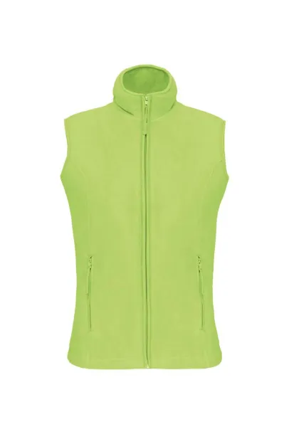 MELODIE LADIES' MICRO FLEECE GILET - Kariban Lime