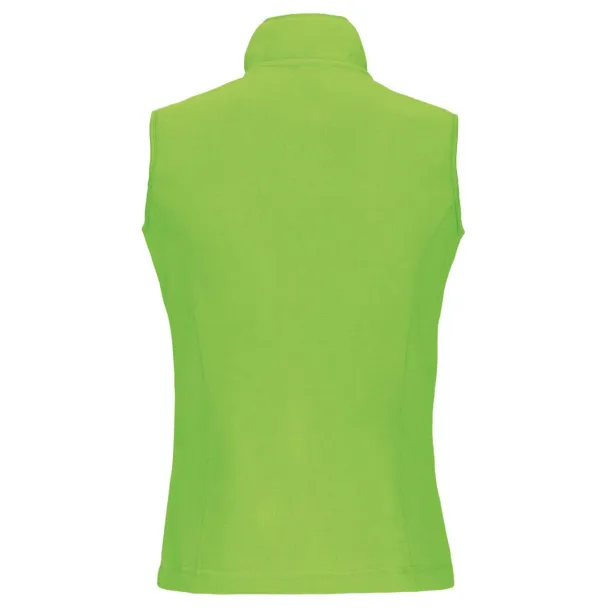 MELODIE LADIES' MICRO FLEECE GILET - Kariban Lime