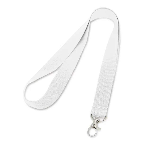 LARIAT Lanyard White