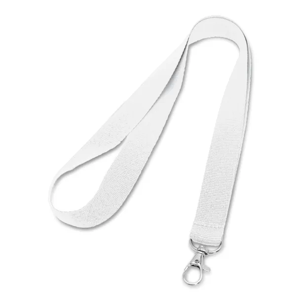 LARIAT Lanyard White