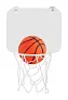 Crasket basketball basket
