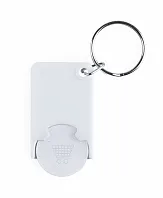 trolley coin keyring