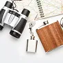 Norge keyring with hip flask