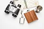 Norge keyring with hip flask