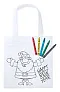 Wistick colouring shopping bag