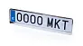 Hescol license plate frame