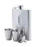 Shackleton hip flask set